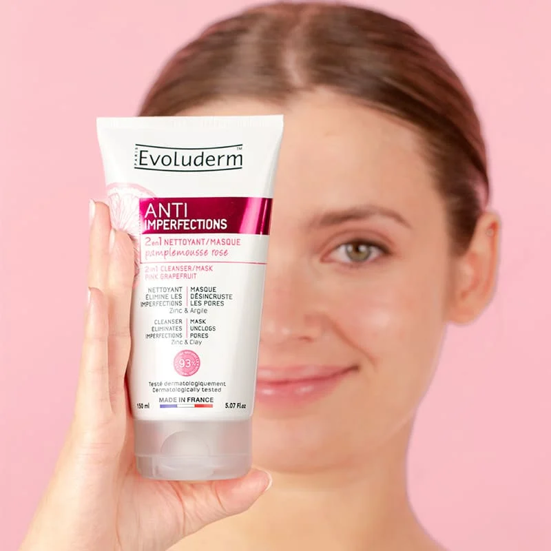 2 en 1 Nettoyant/Masque Anti-Imperfections - Image 4